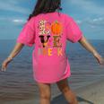 Love Pre-k Teacher Shirts Autumn Fall Pumpkin Fall Leopard Women's Comfort Colors T-Shirt Back Print Crunchberry Love Pre-k Teacher Shirts Autumn Fall Pumpkin Fall Leopard Women's Comfort Colors T-Shirt Back Print Crunchberry