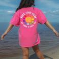 Make Your Mark For a International Dot Day Teacher Dot Lover Women's Comfort Colors T-Shirt Back Print Crunchberry Make Your Mark For a International Dot Day Teacher Dot Lover Women's Comfort Colors T-Shirt Back Print Crunchberry