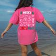 Merry Christmath – Math Christmas For Math Teacher For Men Women Kids Women's Comfort Colors T-Shirt Back Print Crunchberry