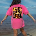 Mona Lisa Pumpkin Halloween Art Teacher Witchy Women Kids Women's Comfort Colors T-Shirt Back Print Crunchberry Mona Lisa Pumpkin Halloween Art Teacher Witchy Women Kids Women's Comfort Colors T-Shirt Back Print Crunchberry