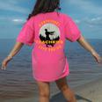 Montessori Teachers Love Brains Halloween Novelty Men Women Women's Comfort Colors T-Shirt Back Print Crunchberry
