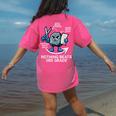 Nothing Beats 3rd Grade Back To School Kids Teachers Women's Comfort Colors T-Shirt Back Print Crunchberry