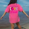 In October We Wear Pink Love Teacher Breast Cancer Awareness Women's Comfort Colors T-Shirt Back Print Crunchberry In October We Wear Pink Love Teacher Breast Cancer Awareness Women's Comfort Colors T-Shirt Back Print Crunchberry