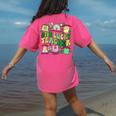 One Lucky Teacher St Patrick's Day Irish Teacher Lucky Era Women's Comfort Colors T-Shirt Back Print Crunchberry One Lucky Teacher St Patrick's Day Irish Teacher Lucky Era Women's Comfort Colors T-Shirt Back Print Crunchberry