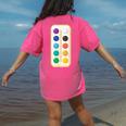 Paint Palette ArtSet Halloween Costume For Teachers Students For Men Women Kids Women's Comfort Colors T-Shirt Back Print Crunchberry