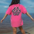 Panthers Paw Print Leopard Maroon Panther Pride Teacher Women's Comfort Colors T-Shirt Back Print Crunchberry Panthers Paw Print Leopard Maroon Panther Pride Teacher Women's Comfort Colors T-Shirt Back Print Crunchberry