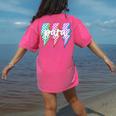 Para Squad Paraprofessional Teacher Lightning Bolt Women's Comfort Colors T-Shirt Back Print Crunchberry Para Squad Paraprofessional Teacher Lightning Bolt Women's Comfort Colors T-Shirt Back Print Crunchberry
