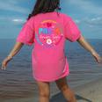 Pre K Dream Team Back To School Boys First Day Teacher Women's Comfort Colors T-Shirt Back Print Crunchberry