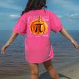 Pumpkin Pie Halloween Thanksgiving Math Teacher Pi Day Women's Comfort Colors T-Shirt Back Print Crunchberry Pumpkin Pie Halloween Thanksgiving Math Teacher Pi Day Women's Comfort Colors T-Shirt Back Print Crunchberry
