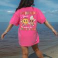 Pumpkin Spice Makes Teacher Nice Retro Fall Spooky Season Women's Comfort Colors T-Shirt Back Print Crunchberry Pumpkin Spice Makes Teacher Nice Retro Fall Spooky Season Women's Comfort Colors T-Shirt Back Print Crunchberry