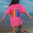 Rainbow Roygbiv Kids Artist Costume Art Teacher Women's Comfort Colors T-Shirt Back Print Crunchberry Rainbow Roygbiv Kids Artist Costume Art Teacher Women's Comfort Colors T-Shirt Back Print Crunchberry