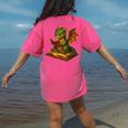 Reading Dragon Shirt For Bookish Teacher Librarian Bookworm Women's Comfort Colors T-Shirt Back Print Crunchberry Reading Dragon Shirt For Bookish Teacher Librarian Bookworm Women's Comfort Colors T-Shirt Back Print Crunchberry