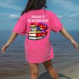 Reading Is My Super Power Superhero Best English Teacher Women's Comfort Colors T-Shirt Back Print Crunchberry Reading Is My Super Power Superhero Best English Teacher Women's Comfort Colors T-Shirt Back Print Crunchberry