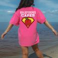 Real Superheroes Don't Wear Capes Teacher Shirt Teaching Te Women's Comfort Colors T-Shirt Back Print Crunchberry Real Superheroes Don't Wear Capes Teacher Shirt Teaching Te Women's Comfort Colors T-Shirt Back Print Crunchberry