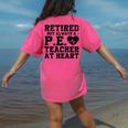 Retirement But Always A Pe Teacher At Heart Pride Shirt Women's Comfort Colors T-Shirt Back Print Crunchberry Retirement But Always A Pe Teacher At Heart Pride Shirt Women's Comfort Colors T-Shirt Back Print Crunchberry