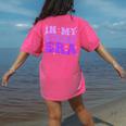In My Retirement Era Groovy Retired Teacher 2025 Women Women's Comfort Colors T-Shirt Back Print Crunchberry In My Retirement Era Groovy Retired Teacher 2025 Women Women's Comfort Colors T-Shirt Back Print Crunchberry