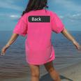 Retro ABCD Teacher Tour Kindergarten Teacher Back To School Women's Comfort Colors T-Shirt Back Print Crunchberry