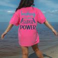 Retro Groovy Teaching Is My Super Power Teacher's Present Men Women Women's Comfort Colors T-Shirt Back Print Crunchberry Retro Groovy Teaching Is My Super Power Teacher's Present Men Women Women's Comfort Colors T-Shirt Back Print Crunchberry