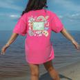 Retro Hooray It's Art Day Art Teacher Back To School Women Women's Comfort Colors T-Shirt Back Print Crunchberry Retro Hooray It's Art Day Art Teacher Back To School Women Women's Comfort Colors T-Shirt Back Print Crunchberry