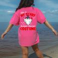 This Is My Scary Science Teacher Costume Ghost Halloween Women's Comfort Colors T-Shirt Back Print Crunchberry This Is My Scary Science Teacher Costume Ghost Halloween Women's Comfort Colors T-Shirt Back Print Crunchberry