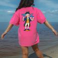 Six Seven 6 7 7 6 George Washington Teacher American Women's Comfort Colors T-Shirt Back Print Crunchberry