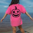 Six Seven Halloween Costume For Students Teachers Women's Comfort Colors T-Shirt Back Print Crunchberry