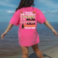 Social Studies Teacher Teach Scariest Zombies On Graveyard For Men Women Women's Comfort Colors T-Shirt Back Print Crunchberry Social Studies Teacher Teach Scariest Zombies On Graveyard For Men Women Women's Comfort Colors T-Shirt Back Print Crunchberry