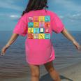 Spanish Teacher Back To School Maestra Dual Language Crew Women's Comfort Colors T-Shirt Back Print Crunchberry Spanish Teacher Back To School Maestra Dual Language Crew Women's Comfort Colors T-Shirt Back Print Crunchberry