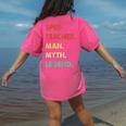 Sped Teacher Man Myth Legend Women's Comfort Colors T-Shirt Back Print Crunchberry