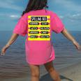 Spelling Bee Pun Halloween Costume For Teachers Women's Comfort Colors T-Shirt Back Print Crunchberry