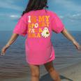 In My Spooky PRE-K Teacher Era Halloween Costume Tee Women's Comfort Colors T-Shirt Back Print Crunchberry
