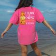I Teach The Cutest Pumpkins In The Patch Fall Autumn Teacher Women's Comfort Colors T-Shirt Back Print Crunchberry I Teach The Cutest Pumpkins In The Patch Fall Autumn Teacher Women's Comfort Colors T-Shirt Back Print Crunchberry