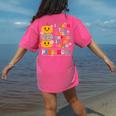 I Teach The Cutest Pumpkins Preschool Teacher Halloween Women's Comfort Colors T-Shirt Back Print Crunchberry I Teach The Cutest Pumpkins Preschool Teacher Halloween Women's Comfort Colors T-Shirt Back Print Crunchberry