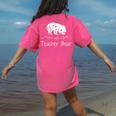 Teacher Bear For Educators Teacher Appreciation Women's Comfort Colors T-Shirt Back Print Crunchberry Teacher Bear For Educators Teacher Appreciation Women's Comfort Colors T-Shirt Back Print Crunchberry