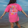 Teacher We Are Like a Box Of Crayons For Men Women Kids Women's Comfort Colors T-Shirt Back Print Crunchberry