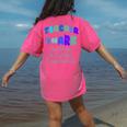 Teacher Shark Don't Stress Do Your Best Forget The Rest Women's Comfort Colors T-Shirt Back Print Crunchberry