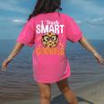 Teacher I Teach Smart Cookies Nerd Women's Comfort Colors T-Shirt Back Print Crunchberry Teacher I Teach Smart Cookies Nerd Women's Comfort Colors T-Shirt Back Print Crunchberry