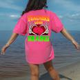 Teacher Teachers Love Brains Skeleton Hand Heart Halloween Women's Comfort Colors T-Shirt Back Print Crunchberry Teacher Teachers Love Brains Skeleton Hand Heart Halloween Women's Comfort Colors T-Shirt Back Print Crunchberry