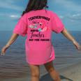 Teachermingo Like A Normal Teacher Only More Fabulous Women's Comfort Colors T-Shirt Back Print Crunchberry Teachermingo Like A Normal Teacher Only More Fabulous Women's Comfort Colors T-Shirt Back Print Crunchberry