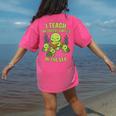 Teachers Day Women's Comfort Colors T-Shirt Back Print Crunchberry Teachers Day Women's Comfort Colors T-Shirt Back Print Crunchberry