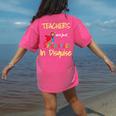Teachers Are Superheroes First Day School T-Shirt Women's Comfort Colors T-Shirt Back Print Crunchberry Teachers Are Superheroes First Day School T-Shirt Women's Comfort Colors T-Shirt Back Print Crunchberry