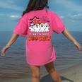 Team 5th Grade Boo Crew Halloween Teacher Student Costume Women's Comfort Colors T-Shirt Back Print Crunchberry