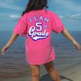 Team 5th Grade Fifth For Teacher Or Students Women's Comfort Colors T-Shirt Back Print Crunchberry Team 5th Grade Fifth For Teacher Or Students Women's Comfort Colors T-Shirt Back Print Crunchberry