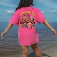 Thankful For My Preschool Turkeys Thanksgiving Teacher Fall Women's Comfort Colors T-Shirt Back Print Crunchberry Thankful For My Preschool Turkeys Thanksgiving Teacher Fall Women's Comfort Colors T-Shirt Back Print Crunchberry