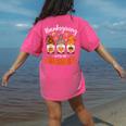 Thanksgiving Shirts For Women With My Gnomies Teachers Gnome Women's Comfort Colors T-Shirt Back Print Crunchberry Thanksgiving Shirts For Women With My Gnomies Teachers Gnome Women's Comfort Colors T-Shirt Back Print Crunchberry