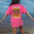 Thanksgiving I Teach Coolest Turkeys Teacher Fall Women Men Women's Comfort Colors T-Shirt Back Print Crunchberry Thanksgiving I Teach Coolest Turkeys Teacher Fall Women Men Women's Comfort Colors T-Shirt Back Print Crunchberry
