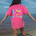 Tie Dye Happy 100th Day Of School Teacher Student 100 Days Women's Comfort Colors T-Shirt Back Print Crunchberry Tie Dye Happy 100th Day Of School Teacher Student 100 Days Women's Comfort Colors T-Shirt Back Print Crunchberry