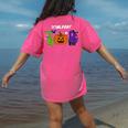 TOD Itinerant Teacher Of The Deaf Halloween ASL Interpreters Women's Comfort Colors T-Shirt Back Print Crunchberry TOD Itinerant Teacher Of The Deaf Halloween ASL Interpreters Women's Comfort Colors T-Shirt Back Print Crunchberry