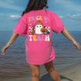 Trick Or Teach Ghost Teacher School Halloween Men Women Women's Comfort Colors T-Shirt Back Print Crunchberry Trick Or Teach Ghost Teacher School Halloween Men Women Women's Comfort Colors T-Shirt Back Print Crunchberry