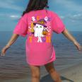 Trick Or Teach Teacher Pencil Ghost Halloween Teacher Women's Comfort Colors T-Shirt Back Print Crunchberry Trick Or Teach Teacher Pencil Ghost Halloween Teacher Women's Comfort Colors T-Shirt Back Print Crunchberry